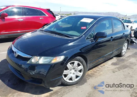 2011 Honda Civic Lx из США, поврежденный, VIN 2HGFA1F55BH306790